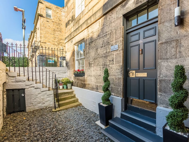 Externally, a private patio area lies to the front of the property along with three below pavement cellars, plus additional below steps storage.
