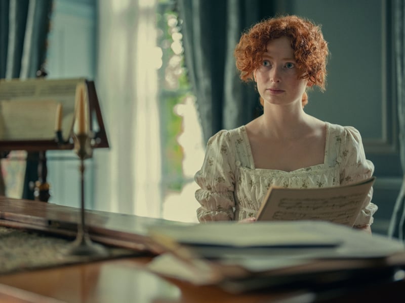 Another Pride and Prejudice cast member making their on-screen debut is Hopey Parish, who plays Mary Bennet. 