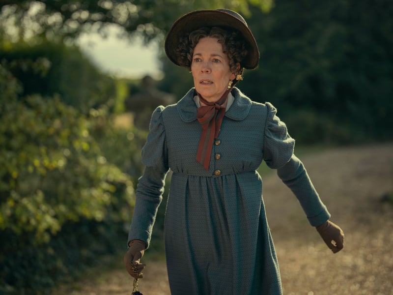 Academy Award-winning actress Olivia Colman is playing Mrs Bennet in the 2026 Pride and Prejudice series, with the new trailer featuring her speaking the novel's iconic opening line.