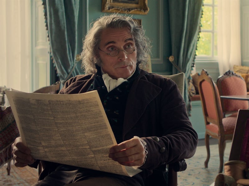 Mrs Bennet's nerves were alive and well in the new Pride and Prejudice trailer, with Colman's character yelling after her beleaguered husband, played in the new series by Rufus Sewell.