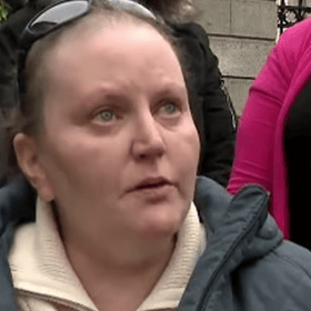 Mary Keane being interviewed on RTÉ News after she received a public apology from Galway University Hospital