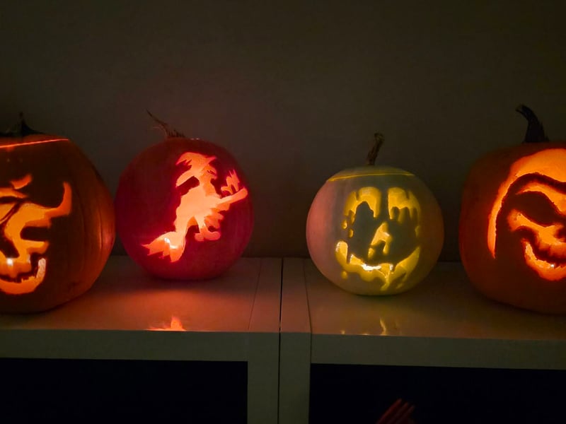 Tasha Bell shared her pumpkin line up.