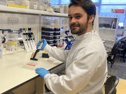 PhD researcher at the University of Galway Nial O'Reilly funded by Breakthrough Cancer Research