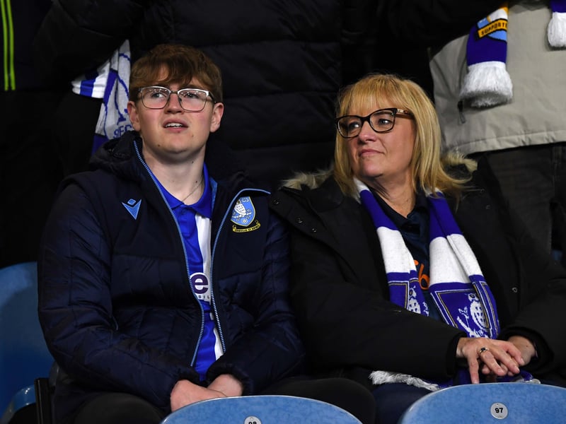 Owls fans at Hillsborough.