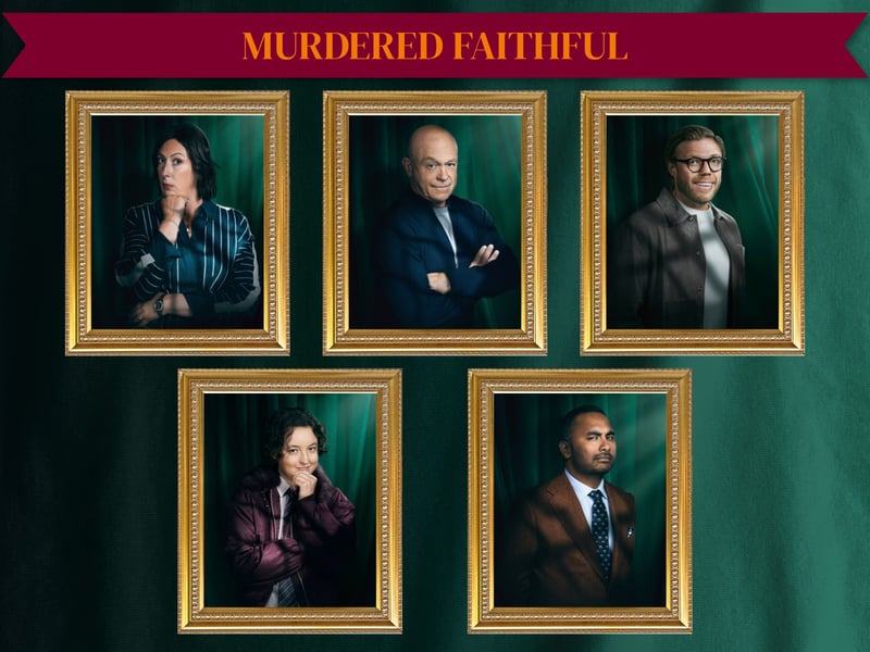 Miranda Hart was murdered by the Traitors in episode 8. Ross Kemp was murdered in plain sight after yawning during episode 7. Rob Beckett was murdered face to face during episode 5. Bella Ramsey was too much of a threat to the Traitors and they murdered them during episode 4. Meanwhile, Amol Rajan was the first victim of the Traitors during episode 2 when they chose instead to recruit James Acaster.
