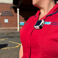 Hospital Emergency Department staff using body-worn cameras