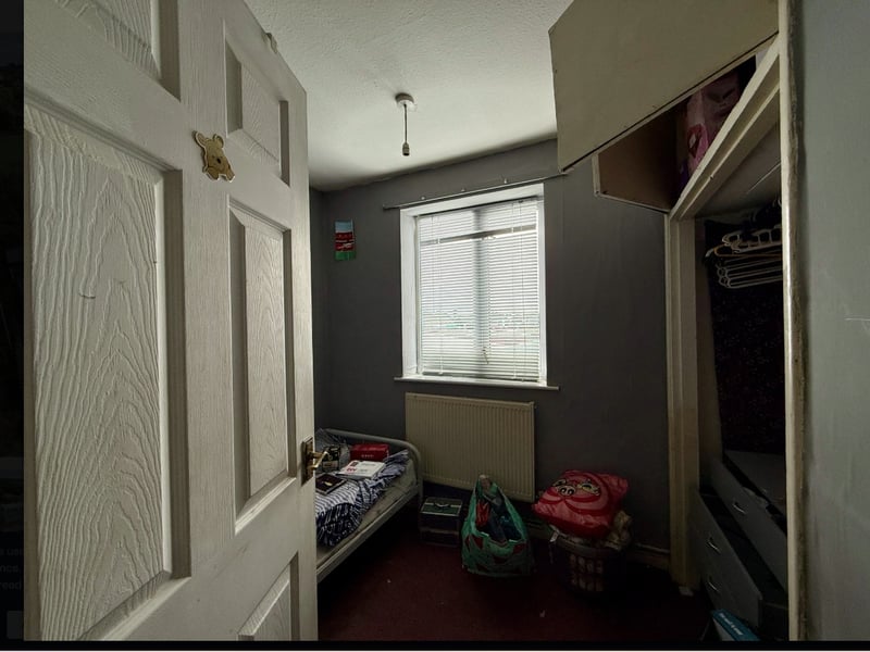 A child's bedroom among the residential accommodation on the upper floor.