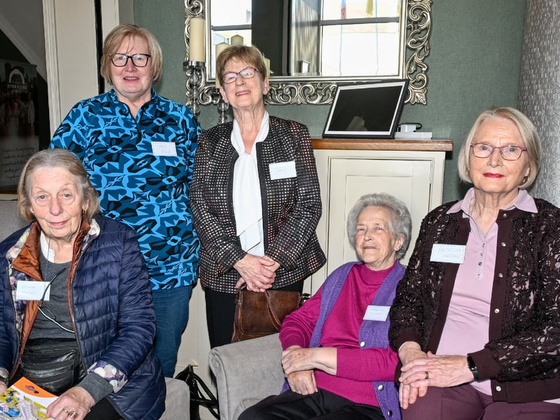 Teresa Lynch, Breda Cooley, Charlotte Griffin, Mary Kelly and Patricia Horan