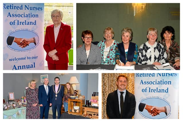 At the Retired Nurses Association Conference