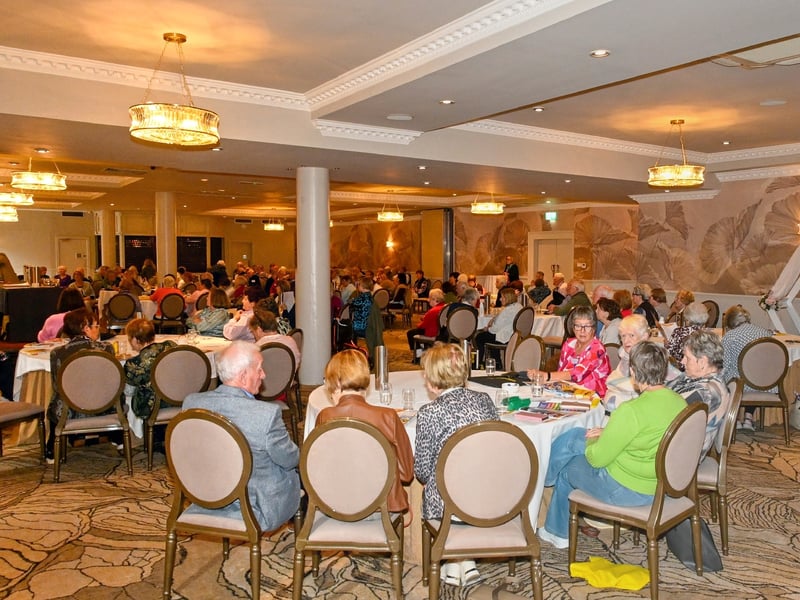 The large attendance of Retired Nurses in the Rivercourt Hotel for their Association's conference 