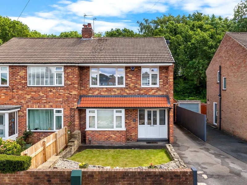 This three bedroom and one bathroom semi-detached house is for sale with Linley & Simpson for £380,000