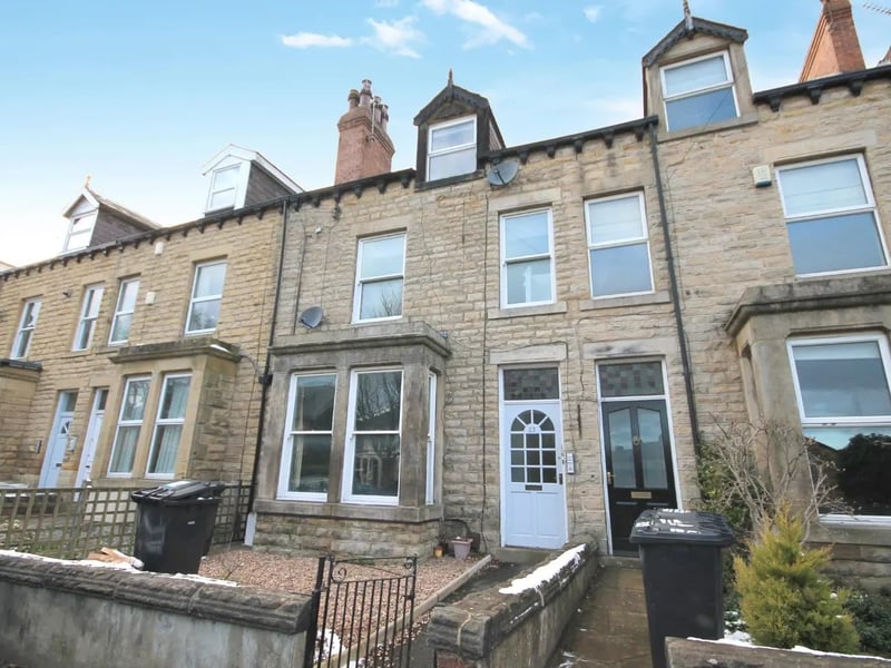 This five bedroom and three bathroom town house is for sale with Hunters for £550,000
