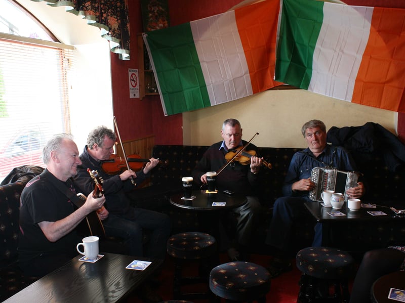 The Leitrim Equation Group, John Carty, Donal Lunny and Seamus Begley, with special guest  Kiltyclogher's Brian Rooney.