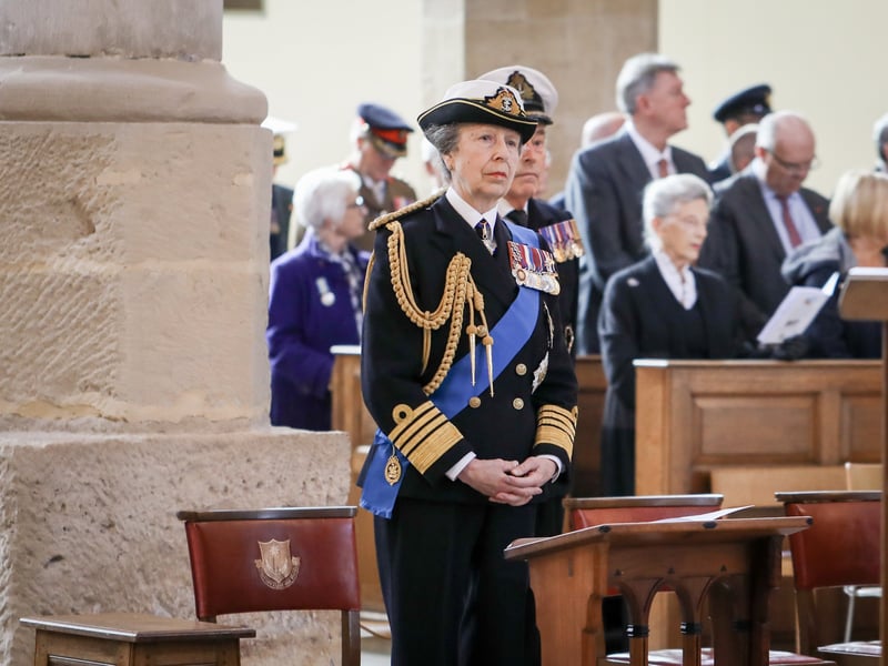 Pictured: HRH Princess Royal