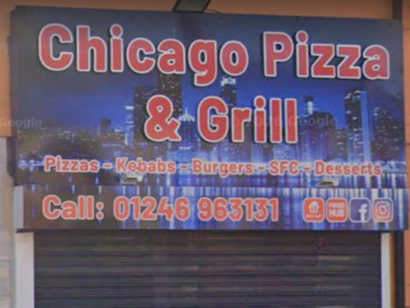 Chicago Pizza and Grill at Sheffield Road in
Whittington Moor, Chesterfield, has been given a four-out-of-five rating after an inspection carried out on September 29. 