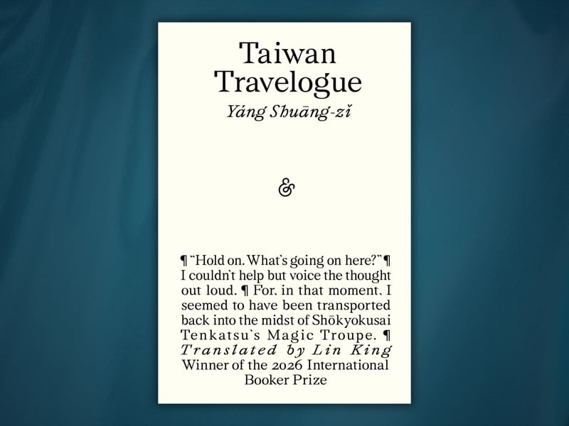“Disguised as a translation of a rediscovered text by a Japanese writer, Taiwan Travelogue is a bittersweet story of love between two women, nested in an artful exploration of language, history and power. Set in May 1938, the young novelist Aoyama Chizuko sails from Japan to Taiwan where her interpreter proffers tantalising glimpses of island life and helps her to taste as much of cuisine as her larger-than-life appetite can bear.”