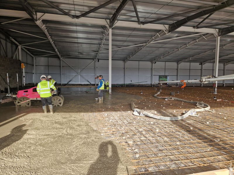 The M&S store in Norcross, Blackpool is taking shape ahead of its scheduled opening in Spring 2027