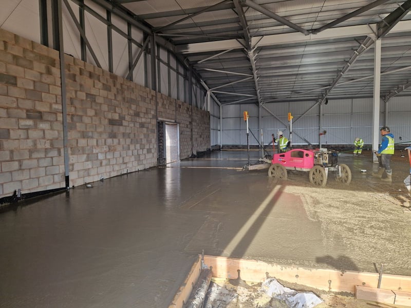 The M&S store in Norcross, Blackpool is taking shape ahead of its scheduled opening in Spring 2027