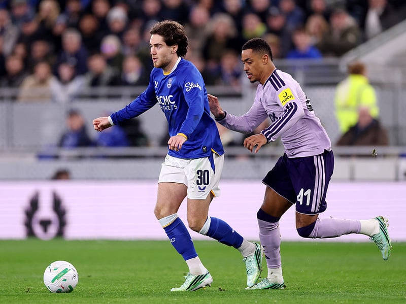 Too busy complaining to the referee when Hayden Hackney ghosted past him to double Everton’s lead. Put in a pretty combative showing before that.