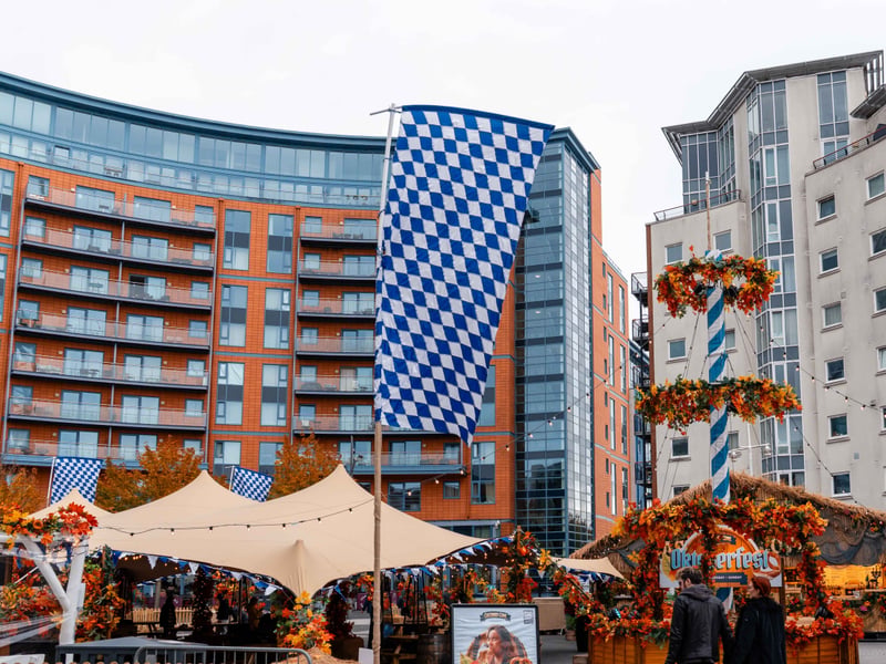 Oktoberfest has arrived at Gunwharf Quays. Think Bavarian beer, family games, live music and traditional food. 