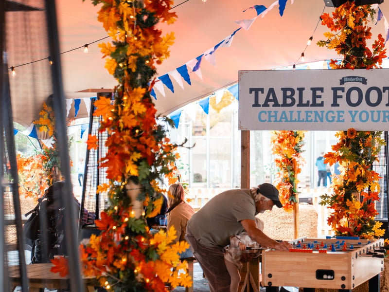 Oktoberfest has arrived at Gunwharf Quays. Think Bavarian beer, family games, live music and traditional food. 