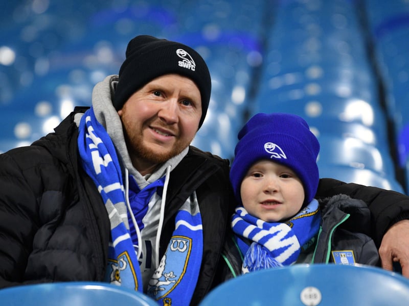 Owls fans at Hillsborough.