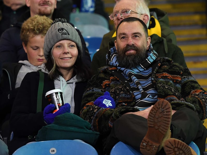 Owls fans at Hillsborough.