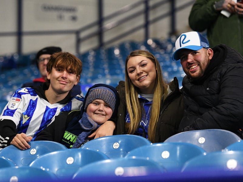 Owls fans at Hillsborough.