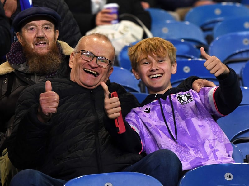 Owls fans at Hillborough.