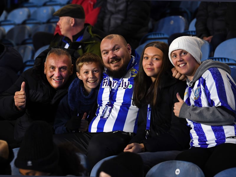 Owls fans at Hillsborough.