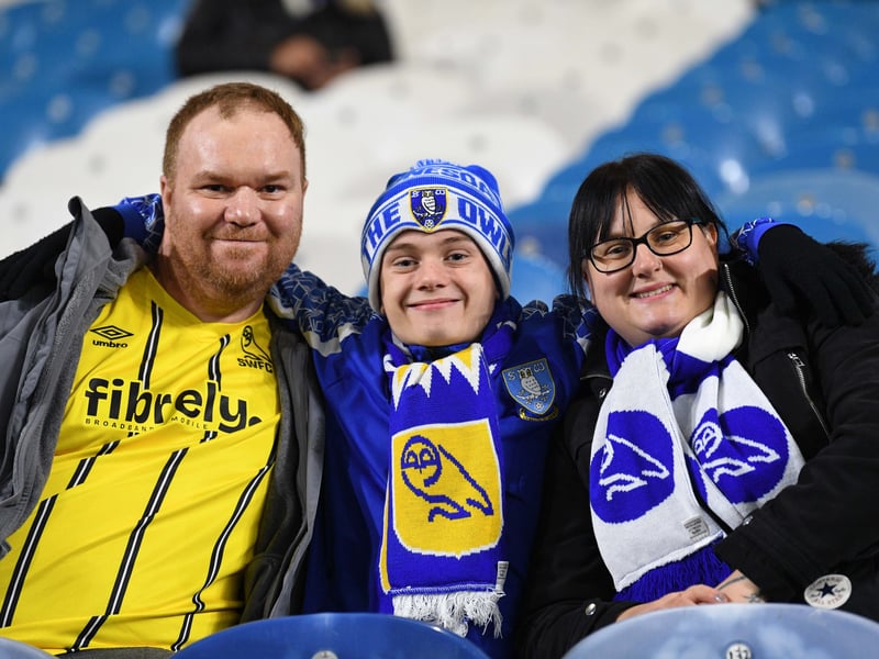 Owls fans at Hillsborough.