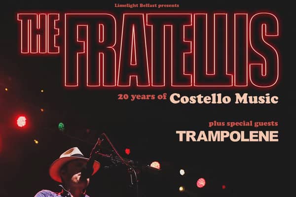 The Fratellis, on their way to Belfast.