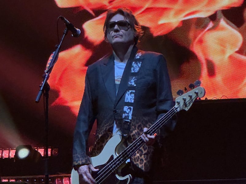 The Manics opened with fan favourite Motorcycle Emptiness.