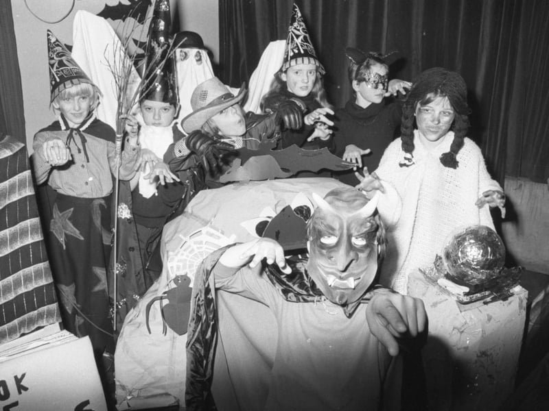 It's the Halloween disco in Castle View in 1979. We wonder if anyone did the Monster Mash.