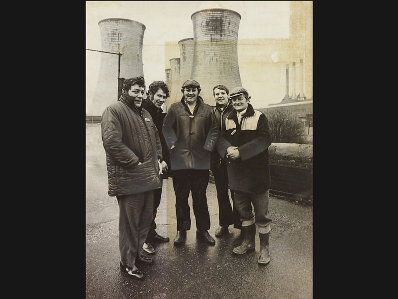 Standing beneath the towering cooling chimneys of Walsall power station in Green Lane, striking miners man the picket line in February 1974. Acting strictly in accordance with official union guidelines, a small contingent of just six pickets maintained a calm and peaceful presence at the gates as the national coal dispute unfolded. With coal supplies already reduced across the country, the quiet vigil reflected a pivotal moment during Britain's mid-1970s energy crisis that led to the nationwide Three-Day Week. Do you remember seeing the picket lines outside Walsall power station, or recall how the fuel shortages and blackouts affected everyday life in 1974?