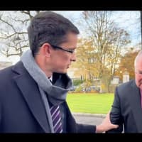 Enoch Burke confronts Archbishop