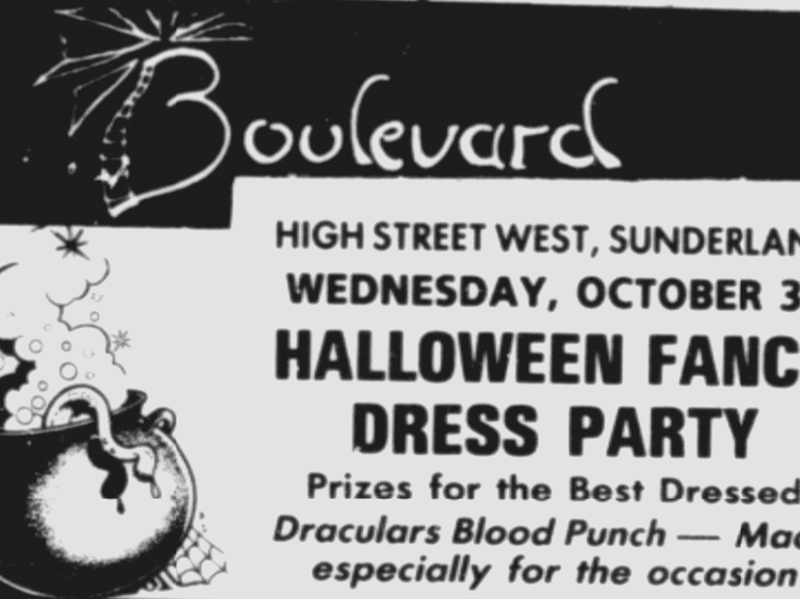 Boulevard nightclub in High Street West went the extra mile to make Halloween special in 1990.
The venue had a fancy dress party and put on a punch named Dracula's Blood especially for the occasion.