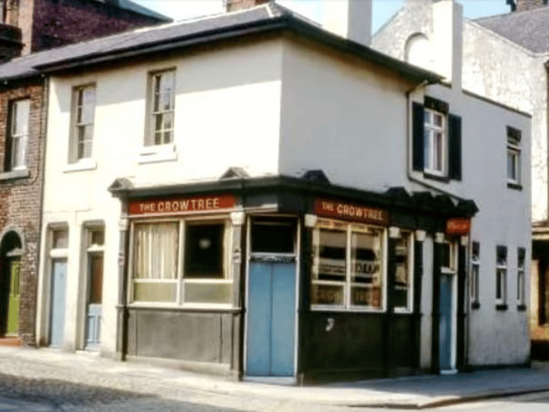 A 1960's view of the Crowtree in Crowtree Road. At about that era, a very popular landlady called Ada died. Her ghost has been seen wearing a colourful dress since then. Photo: Ron Lawson