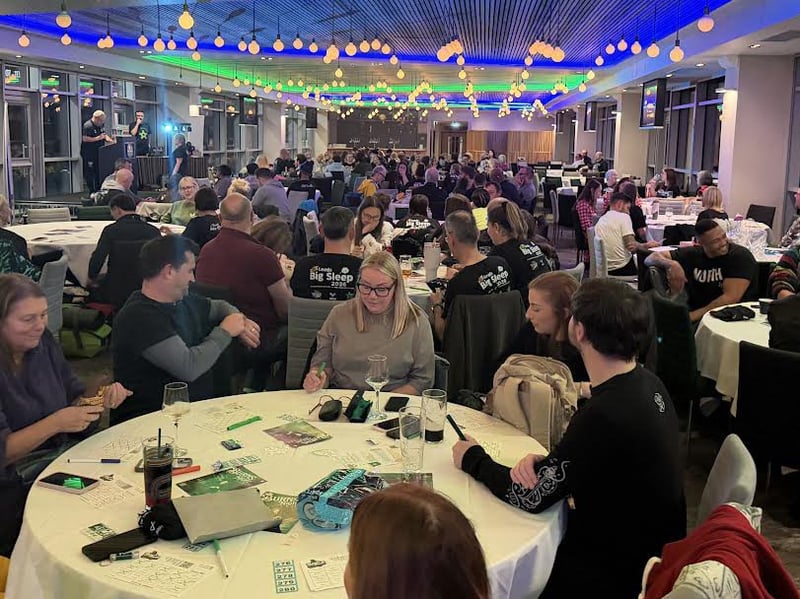 More than 200 people took part in the Sleep Out