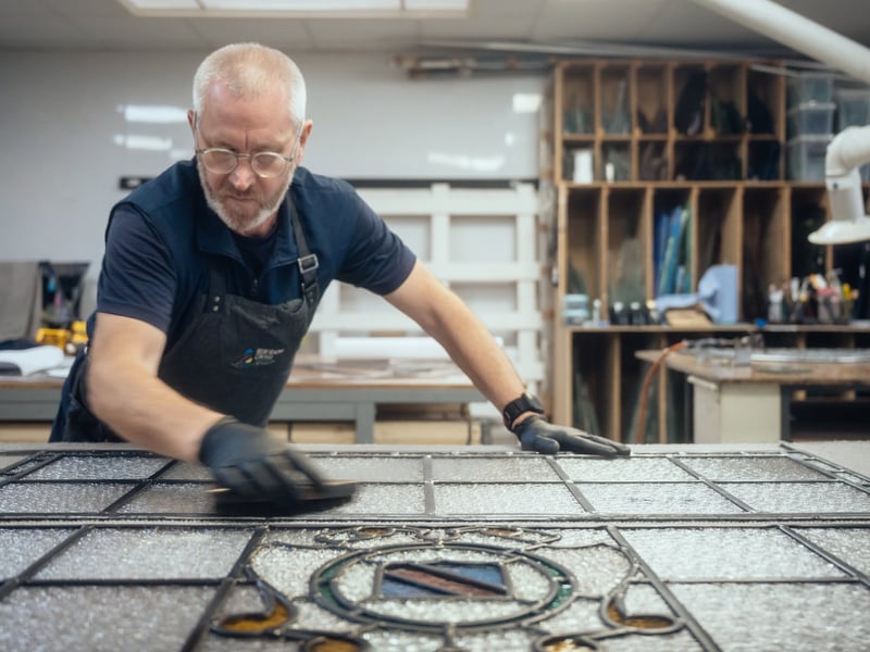 More artisans work, and have been working, tireless on every stunning details.