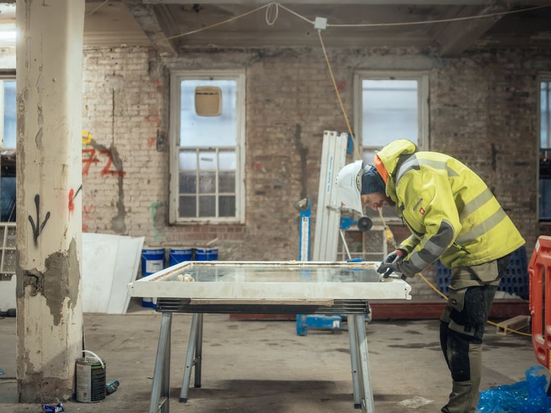 A whole army of crafts people and specialists have been drafted in for the meticulous work.