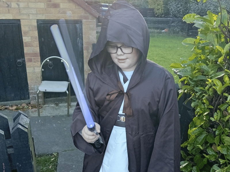 Connor as a jedi.