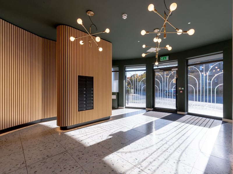 The property is entered under a stunning picture house canopy via a secure video entry system into this restored entrance foyer, with lift access to all floors.