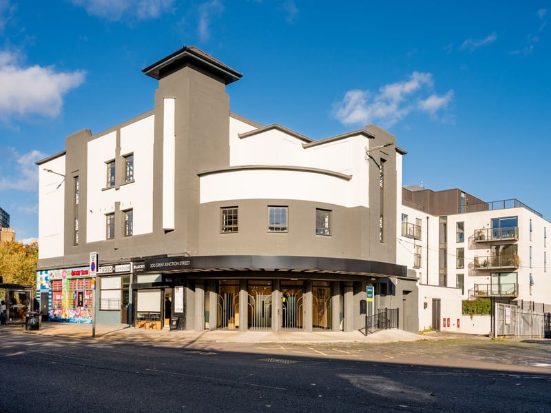 This striking former 1930's Art Deco cinema conversion is brimming with stunning architectural flourishes, and nestled on the bank of the Water of Leith.