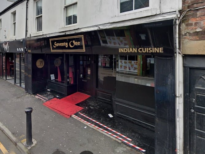 Seventy One Indian Cuisine was awarded a Food Hygiene Rating of 4 (Good) by Wyre on 22nd September 2026.