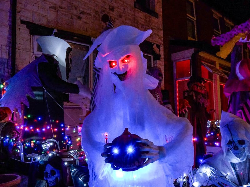 Elizabeth Street Halloween House. Photo: Lucinda Herbert