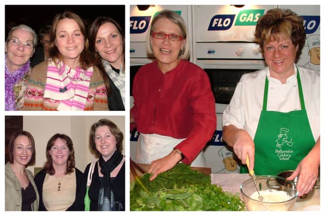 Darina Allen’s evening of culinary delights in aid of The Cuisle Centre at The Heritage hotel in Porlaoise in March 2007.