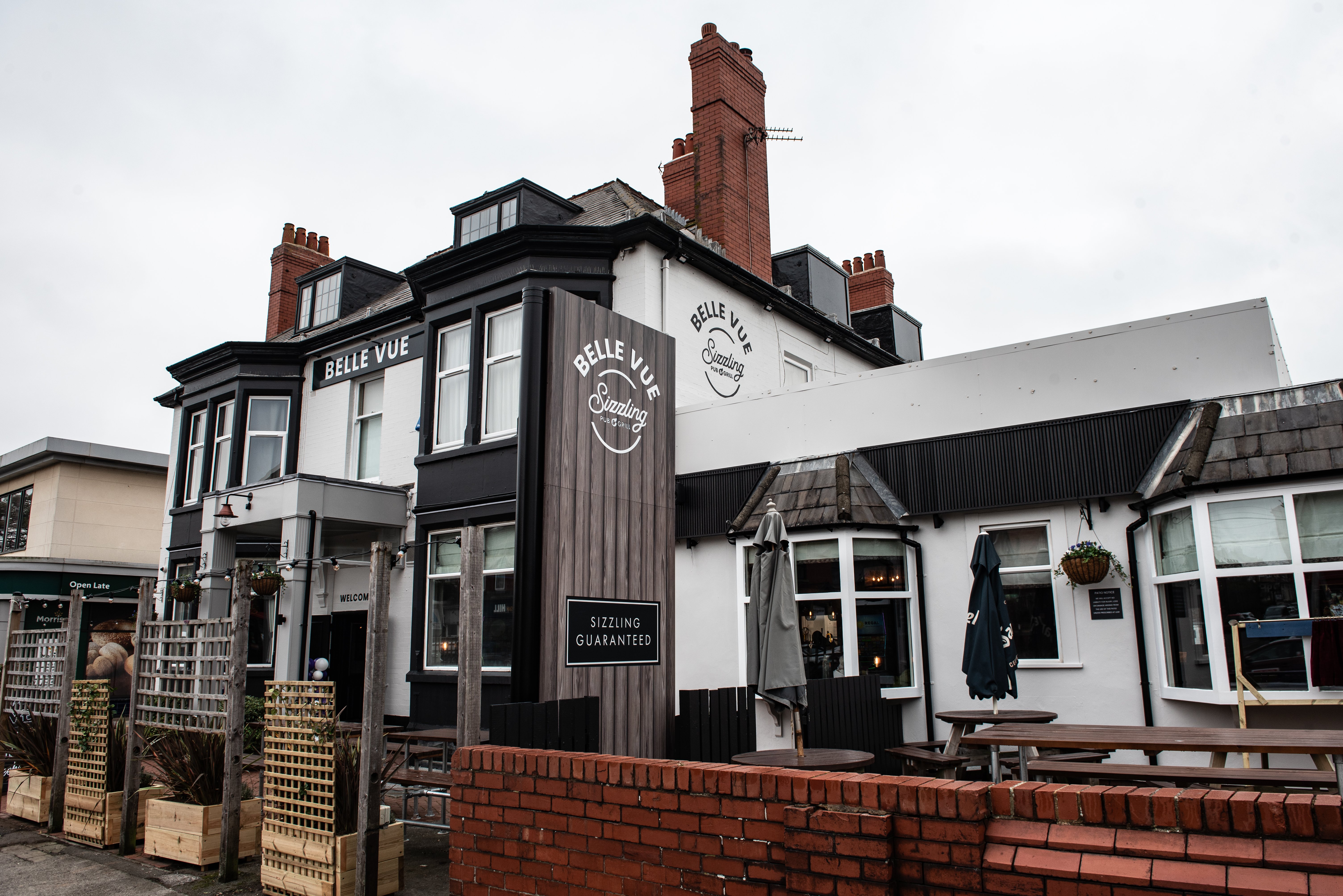 Belle Vue pub on Whitegate Drive has reopened after a revamp, and is ready to welcome customers back for food, drink and entertainment. Photo: Lucinda Herbert