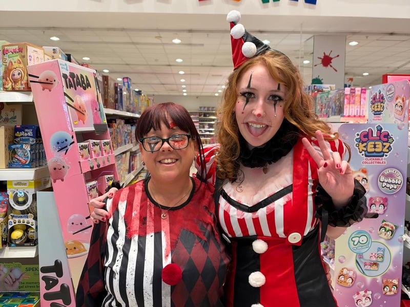 Matching costumes