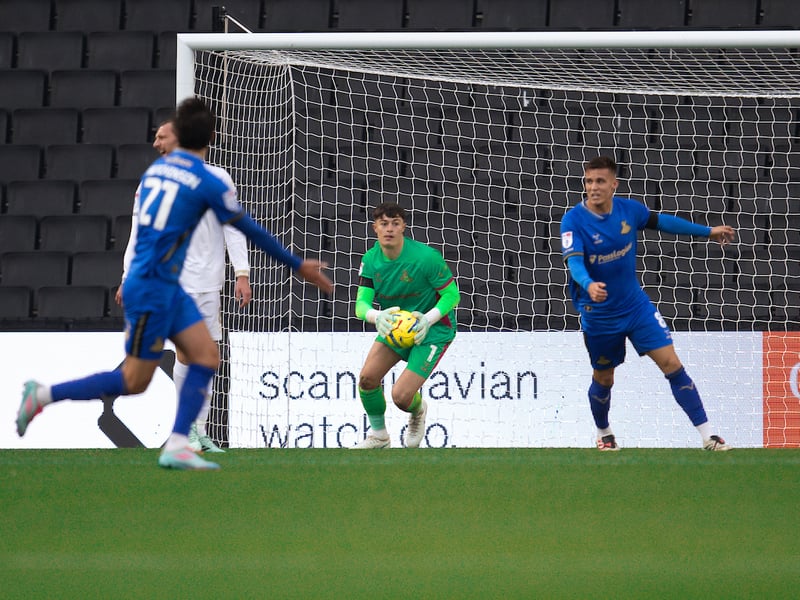 A tough afternoon between the posts for the England U21 youngster. Should probably have done better for a few of the goals.